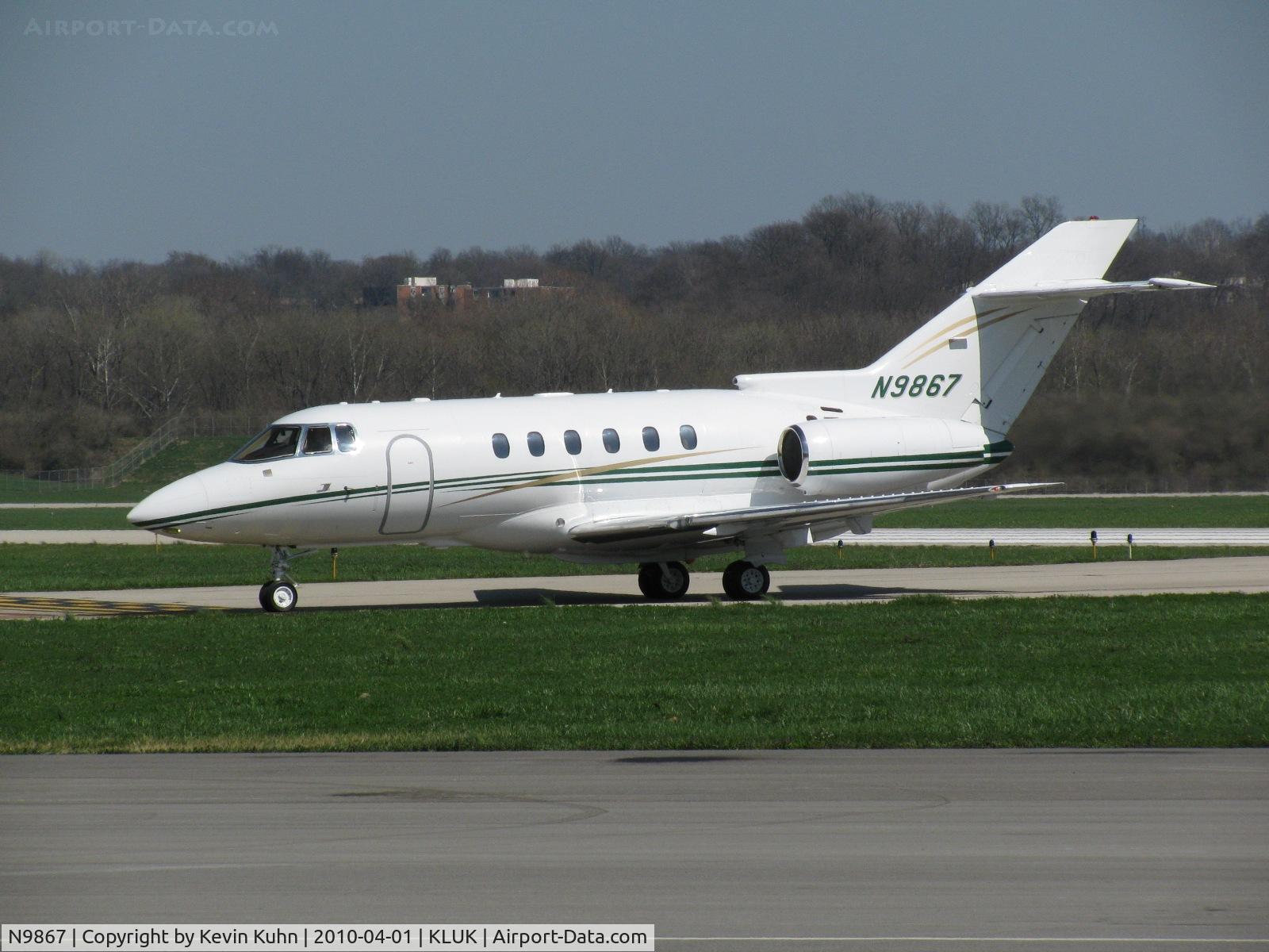 N9867, 2004 Raytheon Hawker 800XP C/N 258678, Hawker 800XP Pro Line 21