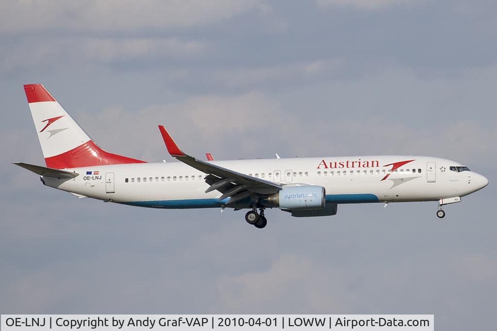 OE-LNJ, 1998 Boeing 737-8Z9 C/N 28177, Austrian Airlines 737-800