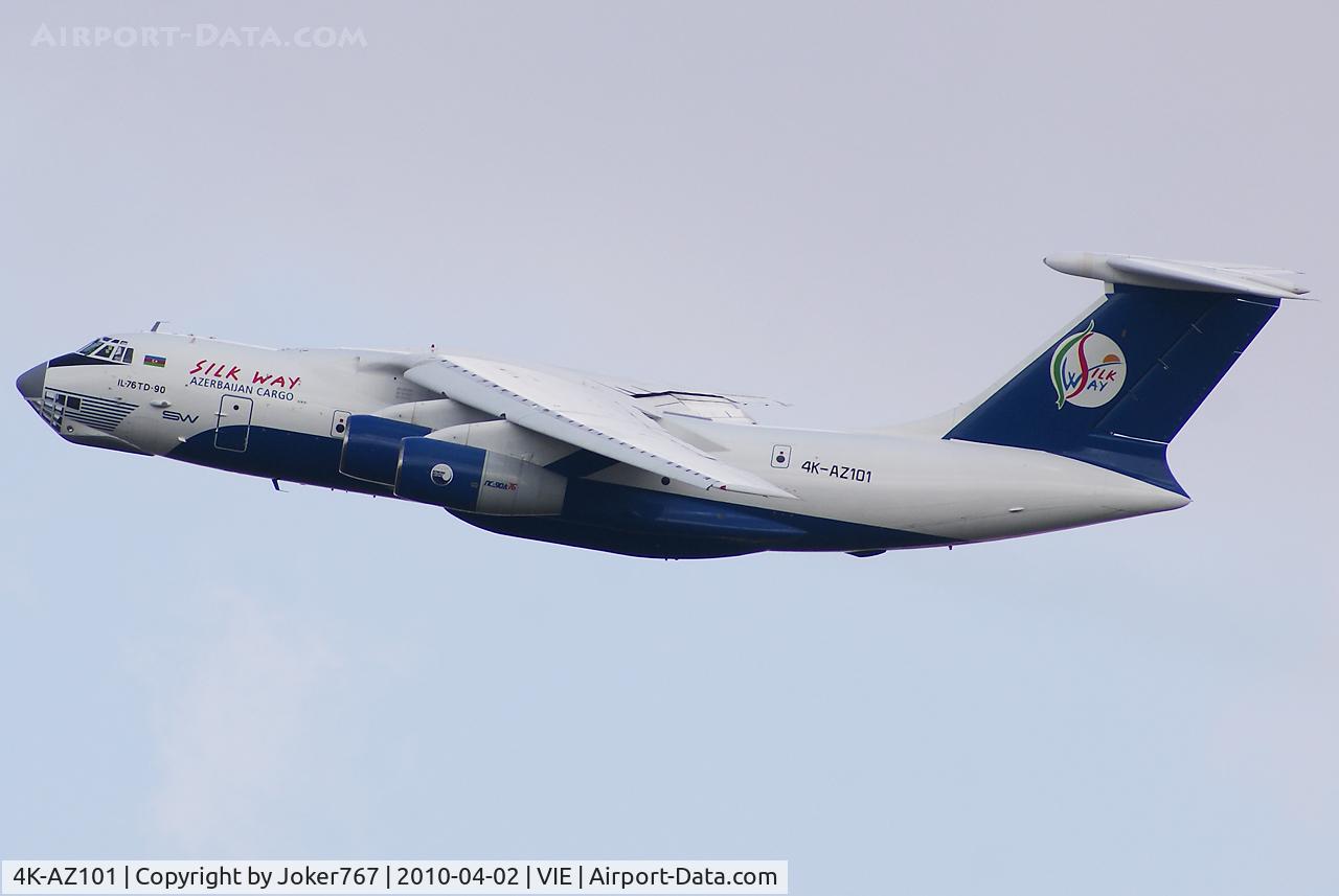 4K-AZ101, 1997 Ilyushin Il-76TD-90VD C/N 1063420716, Silk Way Airlines Ilyushin IL-76TD-90SW