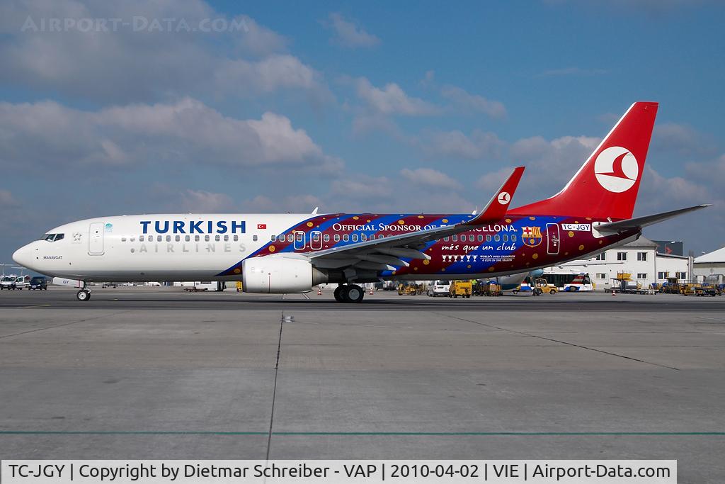 TC-JGY, 2008 Boeing 737-8F2 C/N 35738, Turkish Airlines Boeing 737-800