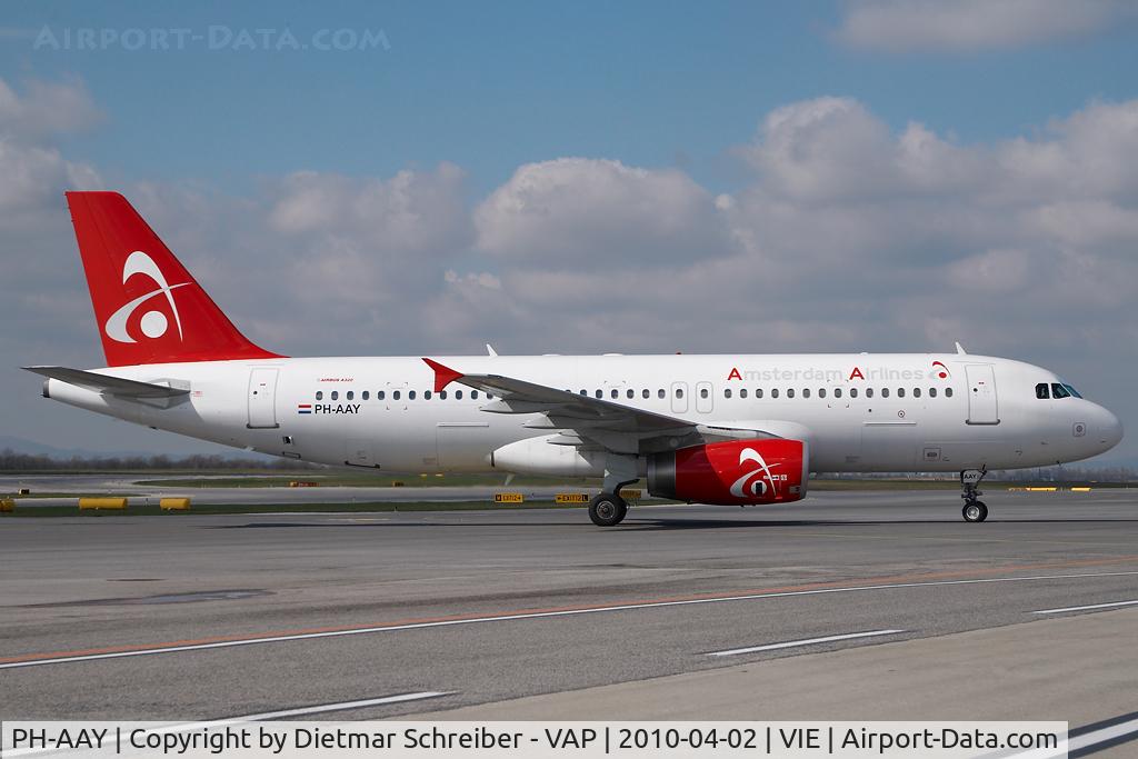 PH-AAY, 1995 Airbus A320-232 C/N 527, Amsterdam Airlines Airbus 320