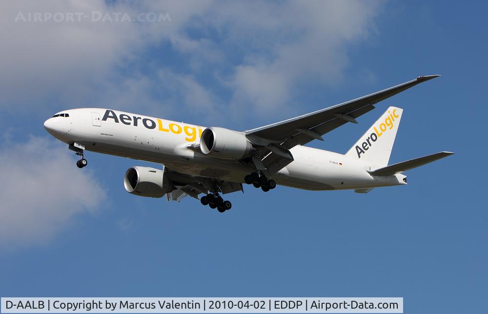 D-AALB, 2009 Boeing 777-FZN C/N 36002, nice new Freighter from AeroLogic