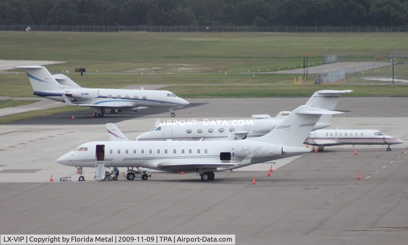 LX-VIP, 2000 Bombardier BD-700-1A10 Global Express C/N 9076, Global Express