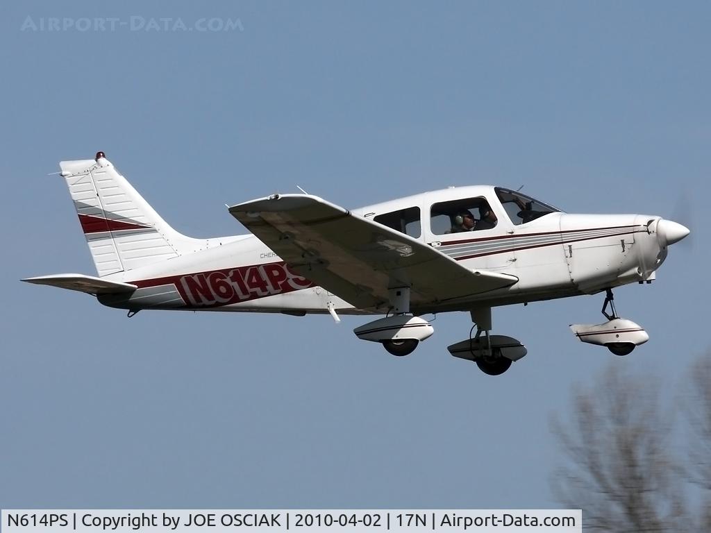 N614PS, 1974 Piper PA-28-151 Cherokee C/N 28-7415134, Leaving Cross Keys