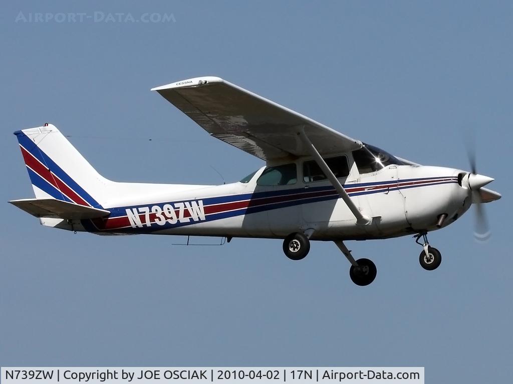 N739ZW, 1978 Cessna 172N C/N 17270946, Leaving 17N