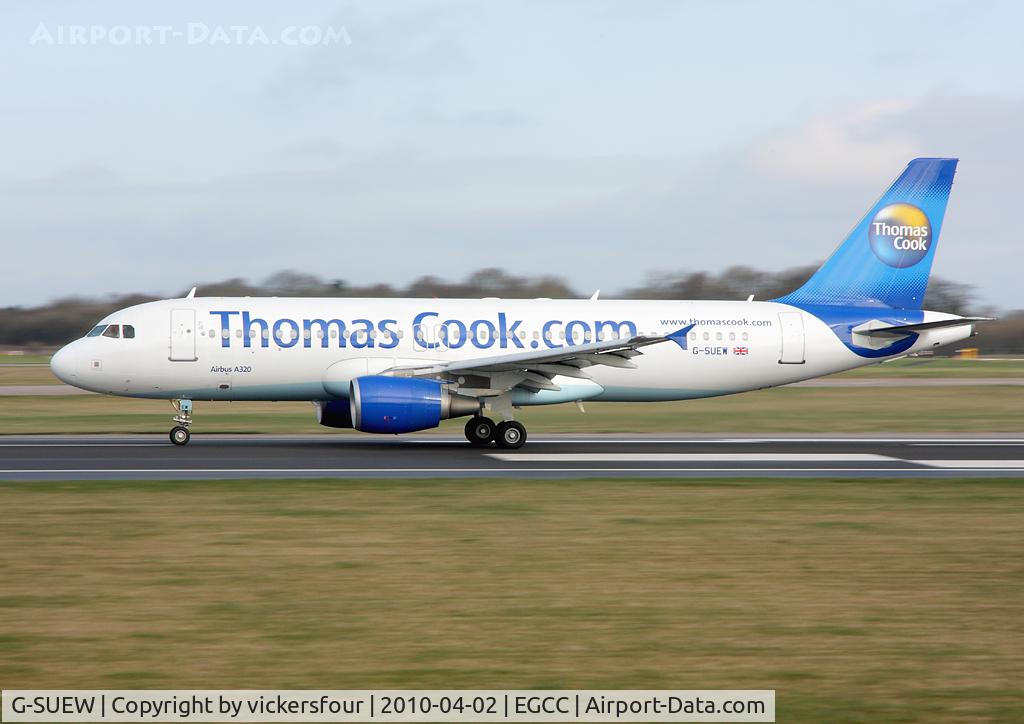 G-SUEW, 2003 Airbus A320-214 C/N 1961, Thomas Cook Airlines
