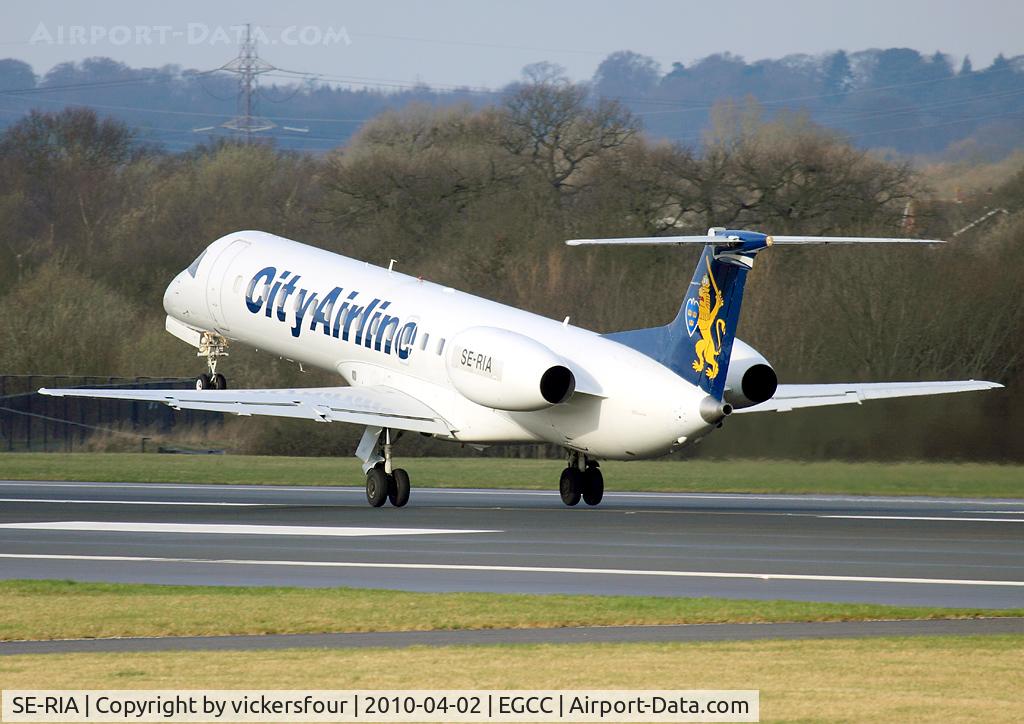 SE-RIA, 2000 Embraer EMB-145MP (ERJ-145MP) C/N 145320, City Airlines ERJ-145MP (c/n 145320).