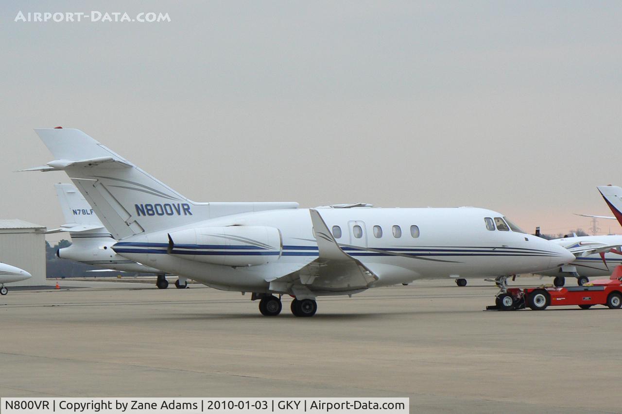 N800VR, 1984 British Aerospace BAe.125 Series 800A C/N 258016, At Arlington Municipal - In town for a Dallas Cowboy's game