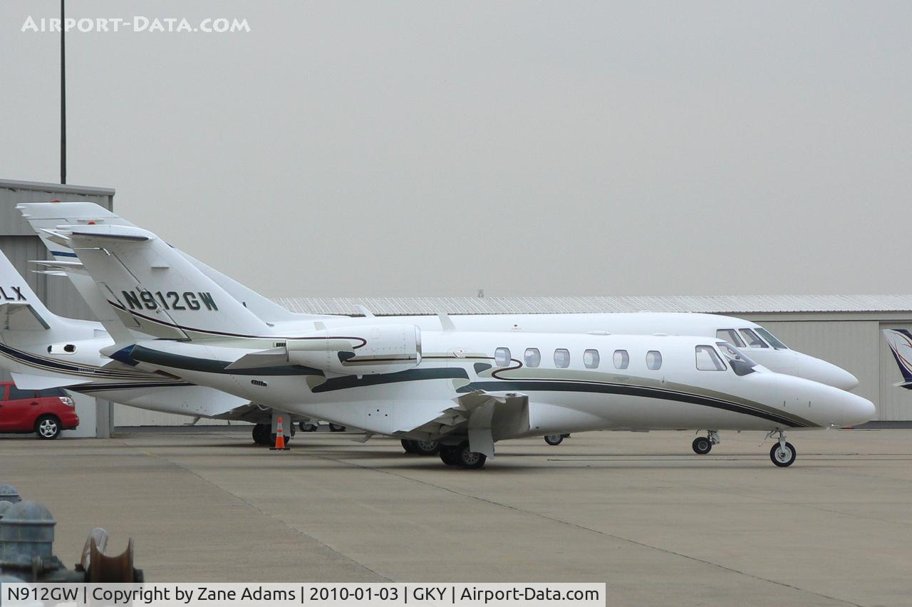 N912GW, 2006 Cessna 525A CitationJet CJ2+ C/N 525A0304, At Arlington Municipal - In town for a Dallas Cowboy's game