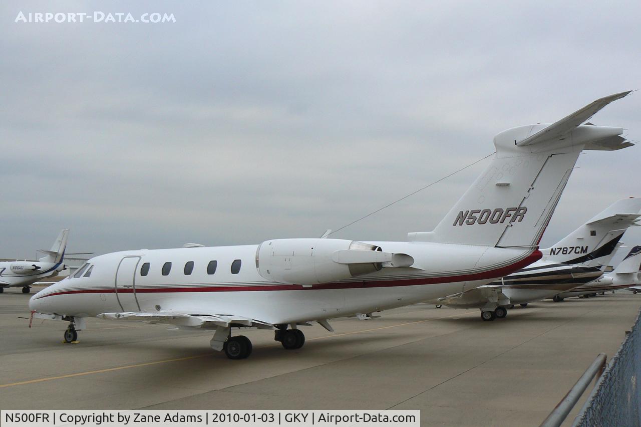 N500FR, 1992 Cessna 650 Citation VI C/N 650-0208, At Arlington Municipal - In town for a Dallas Cowboy's game