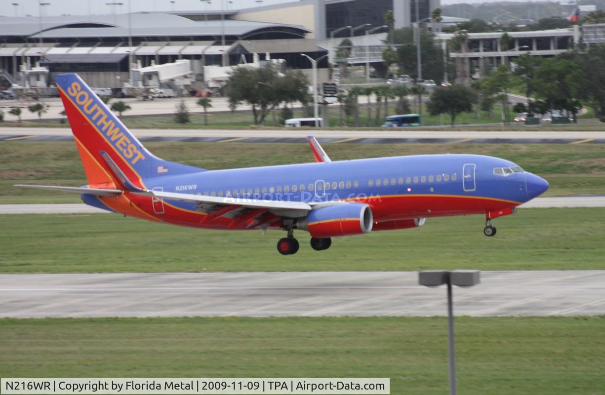 N216WR, 2005 Boeing 737-7H4 C/N 32488, Southwest 737-700