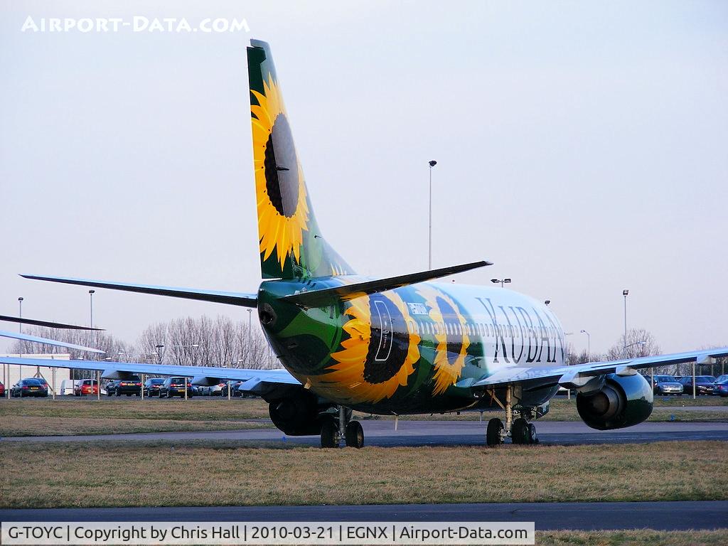 G-TOYC, 1995 Boeing 737-3Q8 C/N 26312, ex BMI baby, to become Kuban Airlines VQ-BHD