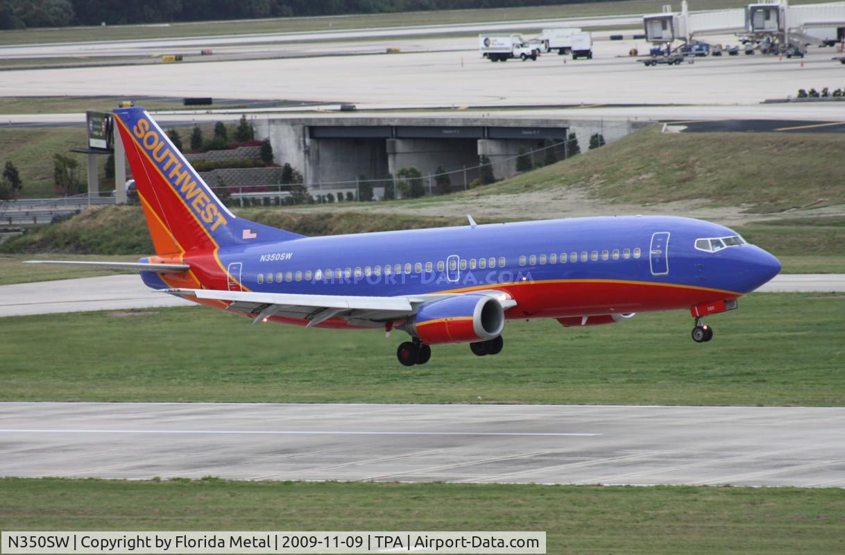 N350SW, 1989 Boeing 737-3H4 C/N 24409, Southwest 737-300