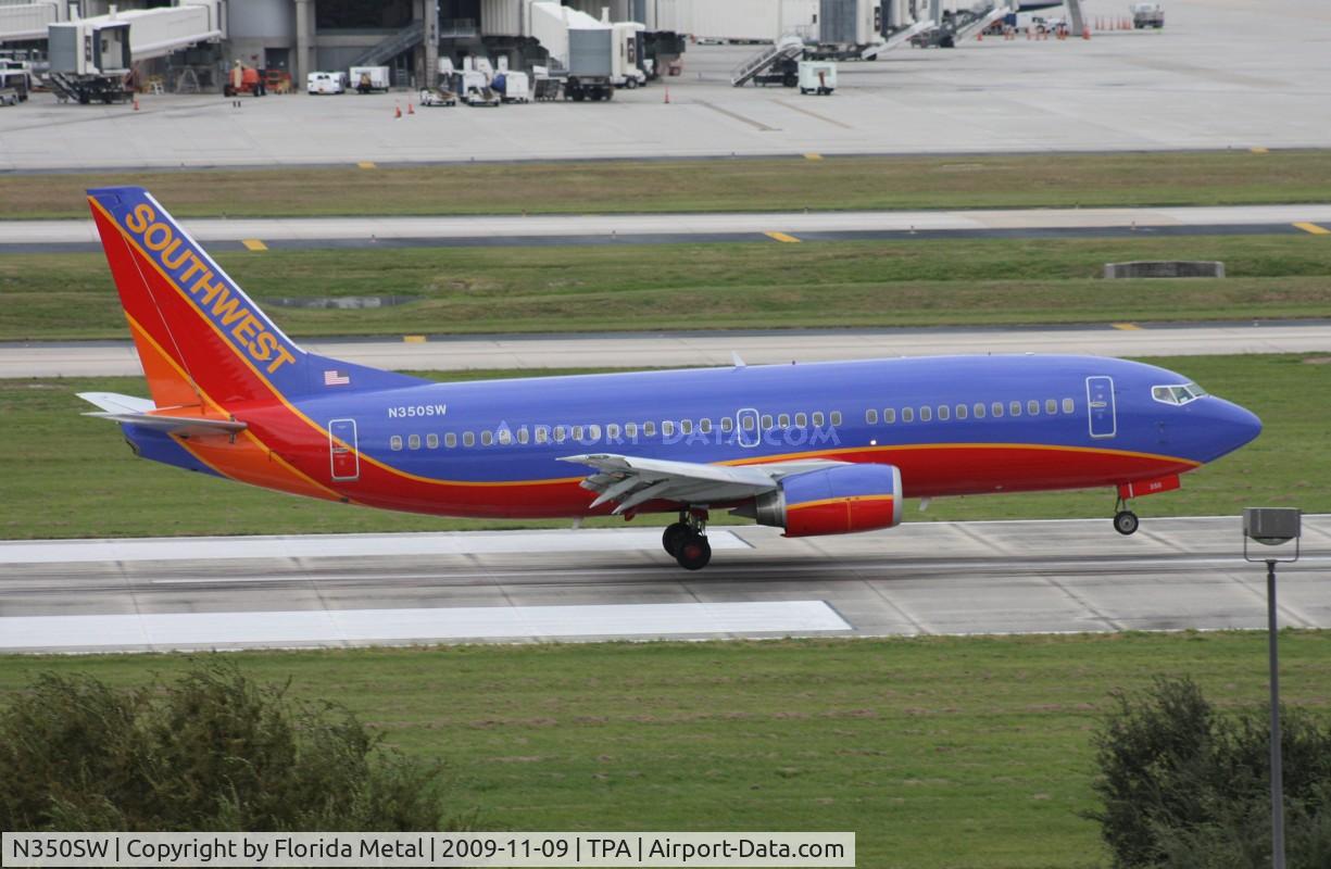 N350SW, 1989 Boeing 737-3H4 C/N 24409, Southwest 737-300
