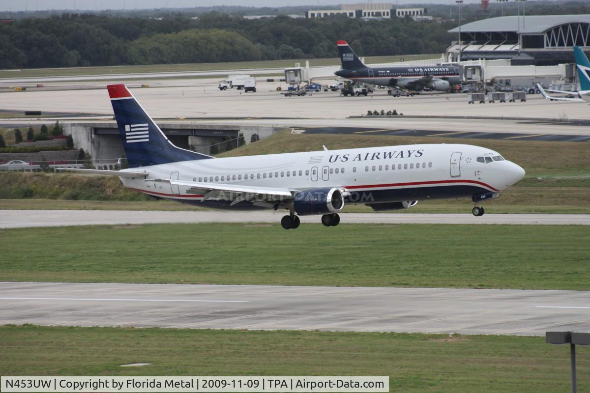 N453UW, 1991 Boeing 737-4B7 C/N 24980, USAirways 737-400