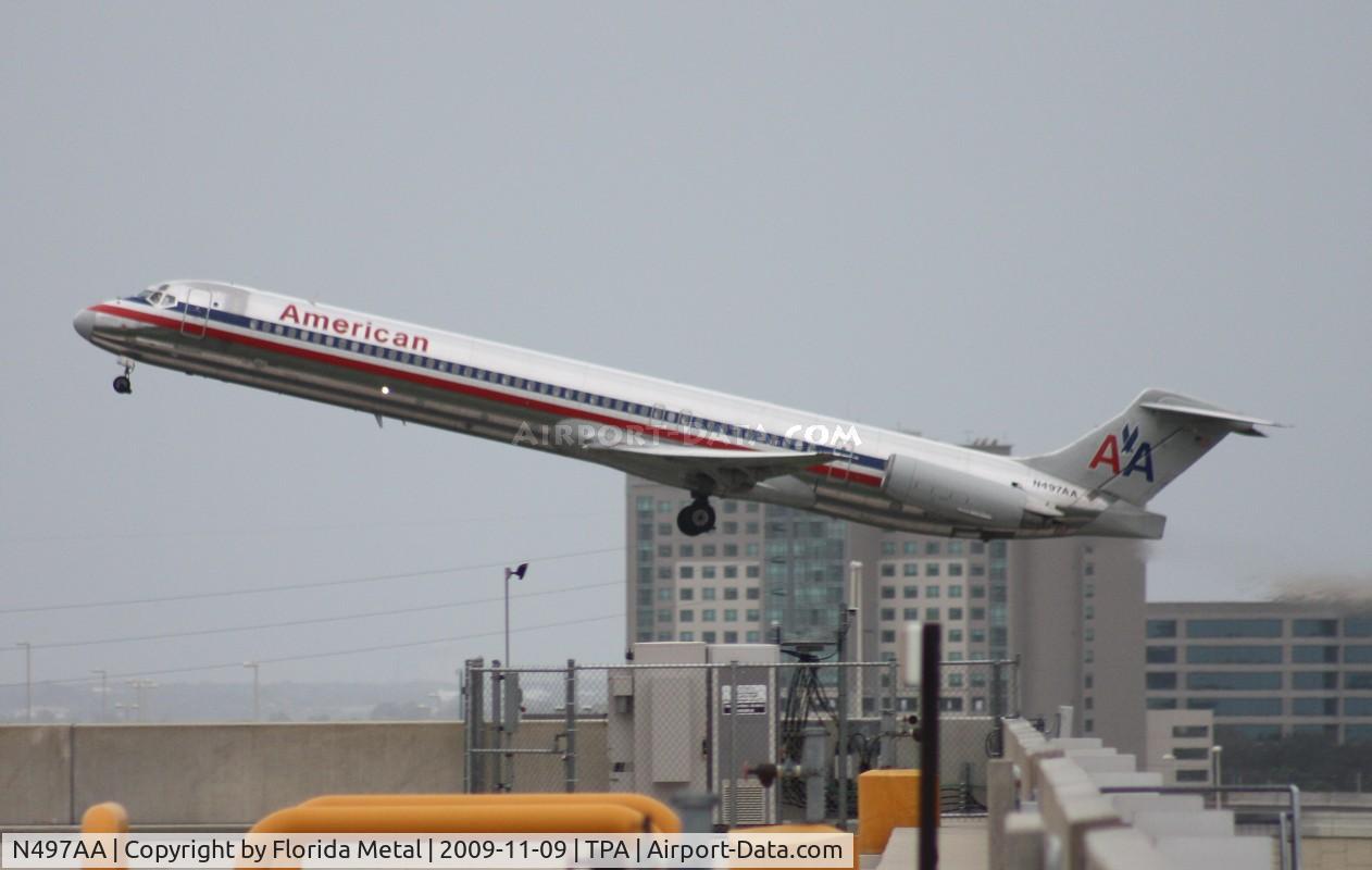 N497AA, 1989 McDonnell Douglas MD-82 (DC-9-82) C/N 49735, American MD-82