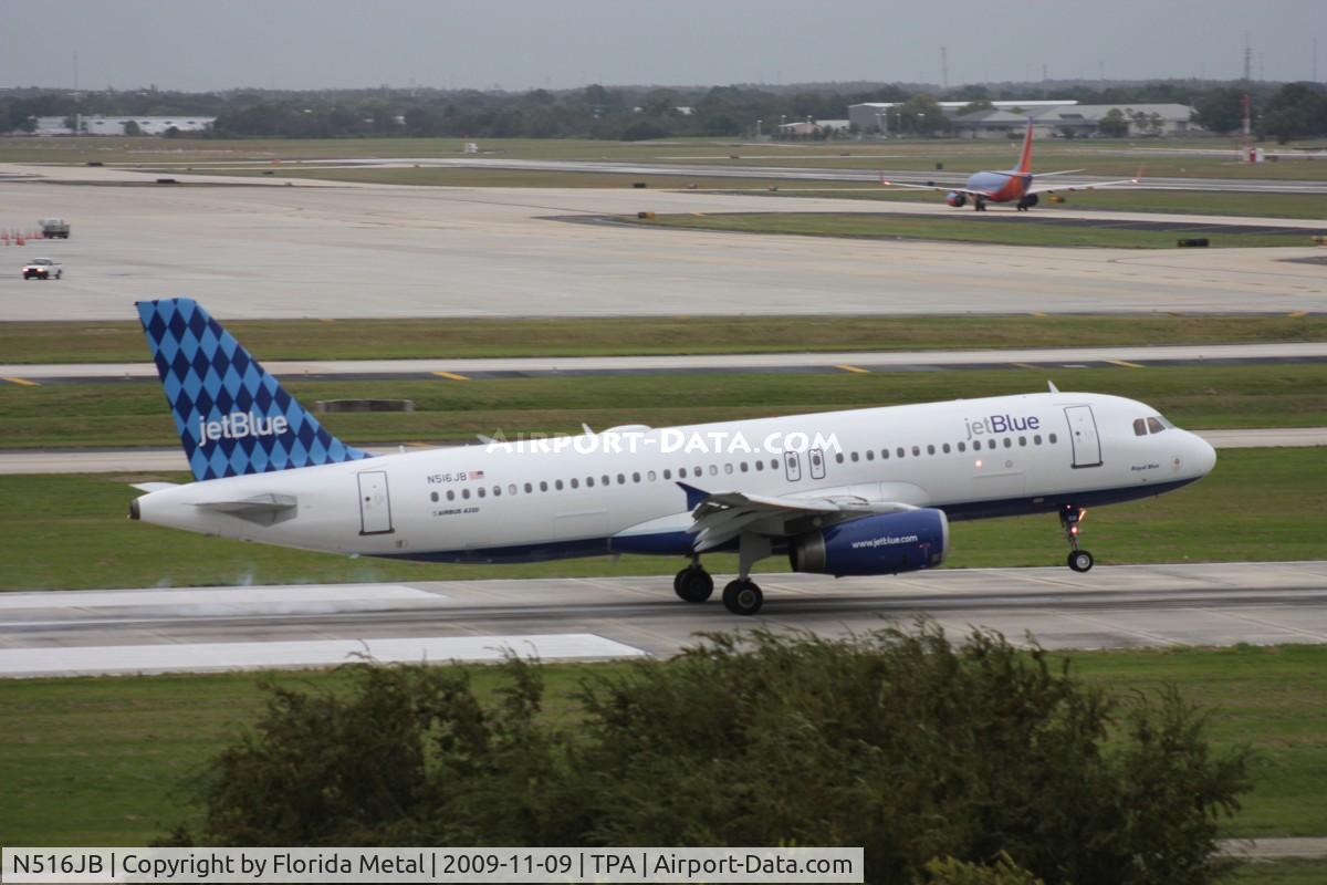 N516JB, 2000 Airbus A320-232 C/N 1302, Jet Blue A320