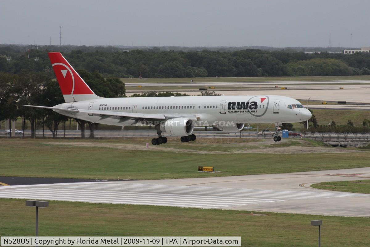 N528US, 1987 Boeing 757-251 C/N 23843, Northwest 757-200