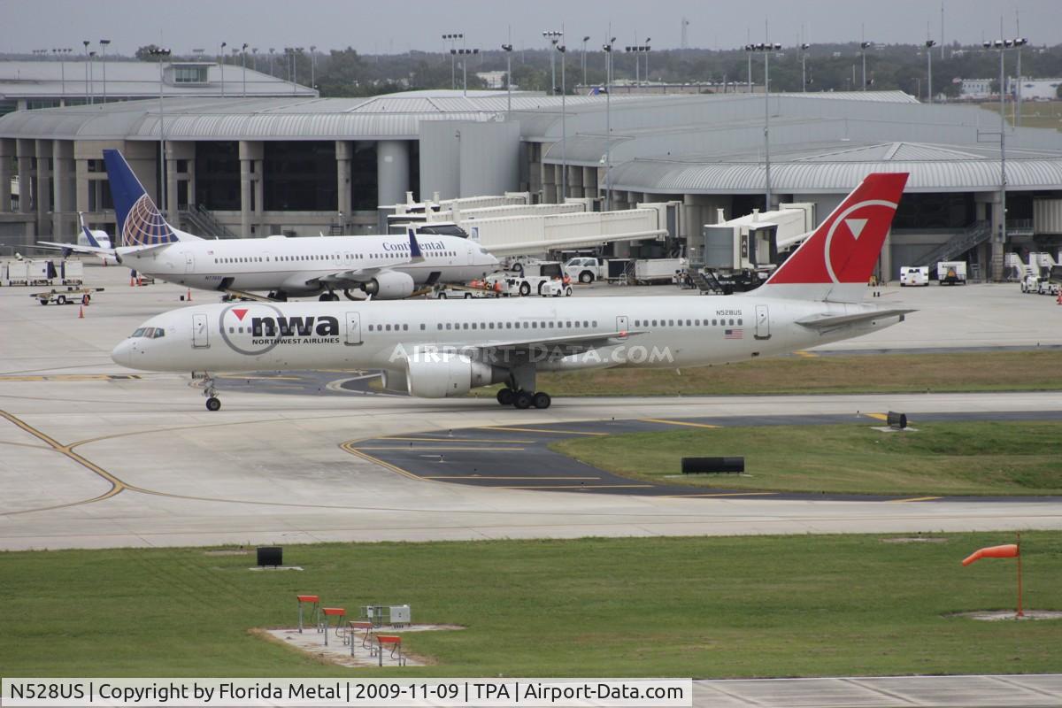 N528US, 1987 Boeing 757-251 C/N 23843, Northwest 757-200