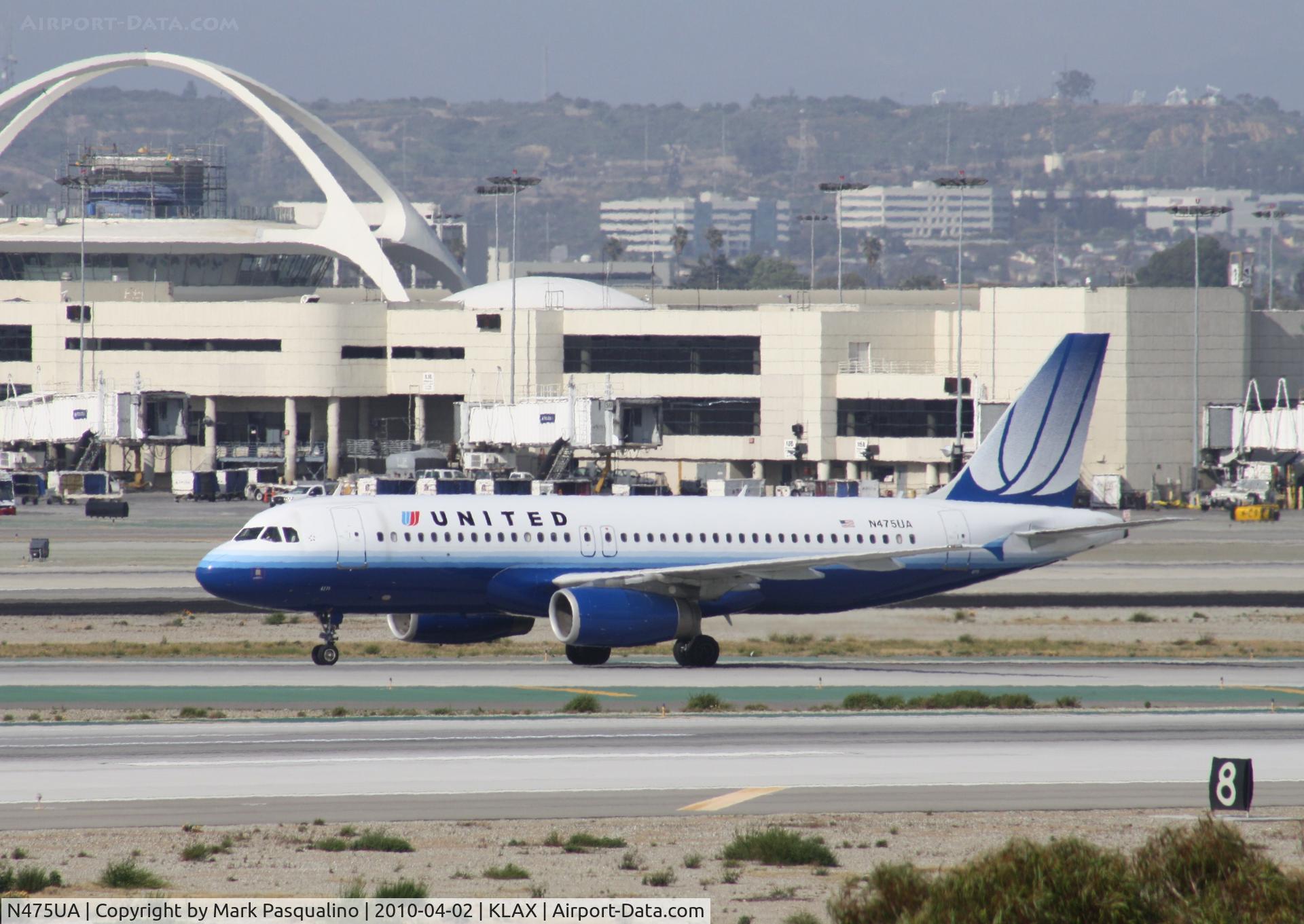 N475UA, 2001 Airbus A320-232 C/N 1495, Airbus A320