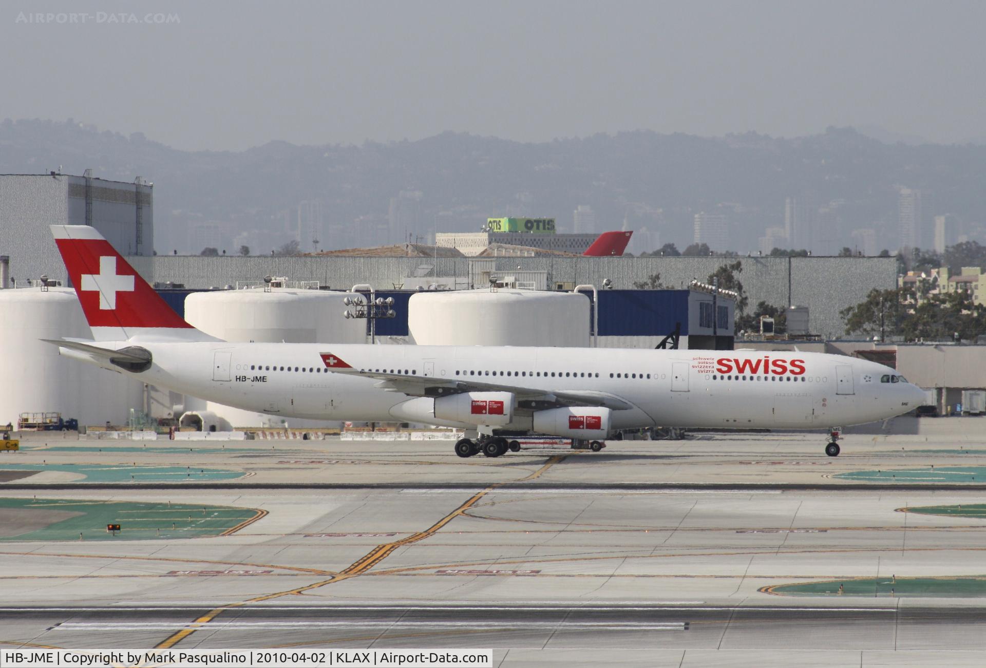 HB-JME, 2003 Airbus A340-313X C/N 559, Airbus A340-300
