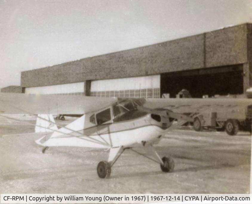 CF-RPM, 1946 Taylorcraft BC12-D C/N 8939, 1946 Taylorcraft BC12-D at Prince Albert, Sask. Canada