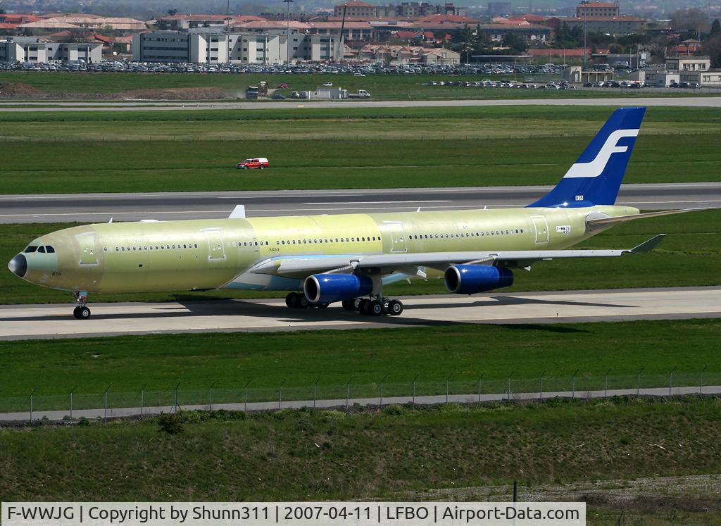 F-WWJG, 2007 Airbus A340-313 C/N 835, C/n 835 - For Finnair