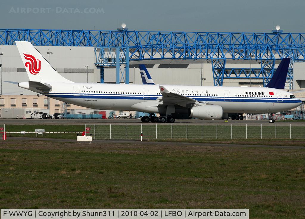 F-WWYG, 2010 Airbus A330-343X C/N 1110, C/n 1110 - To be B-6511