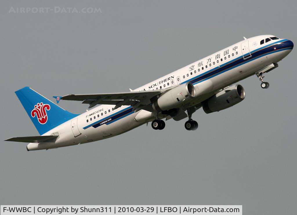 F-WWBC, 2010 Airbus A320-232 C/N 4260, C/n 4260 - To be B-6651