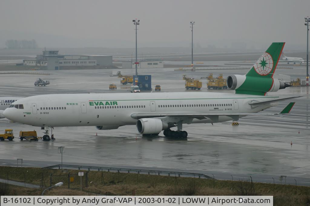 B-16102, 1994 McDonnell Douglas MD-11F C/N 48543, Eva Air MD11