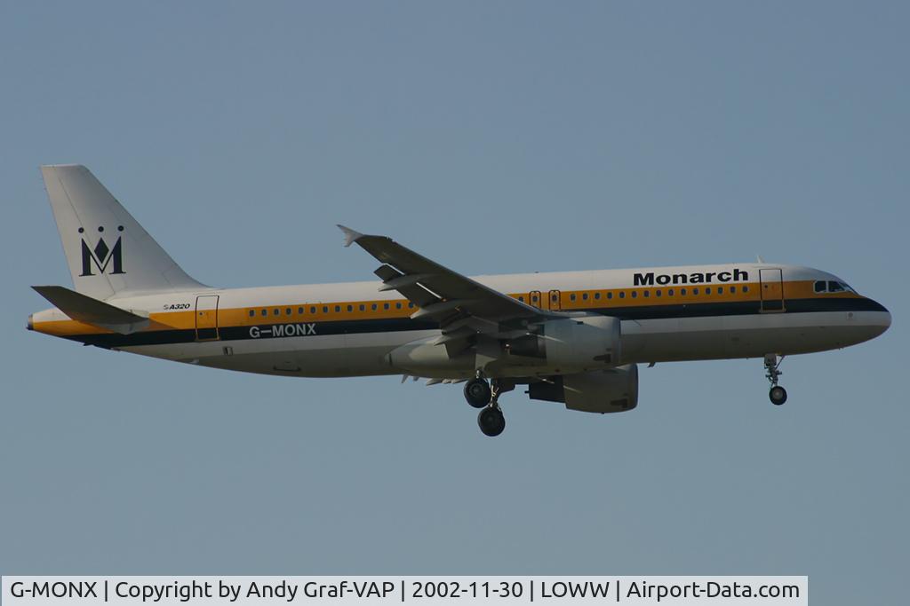 G-MONX, 1992 Airbus A320-212 C/N 392, Monarch A320