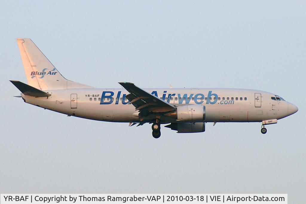 YR-BAF, 1989 Boeing 737-322 C/N 24453, Blue Air Boeing 737-300