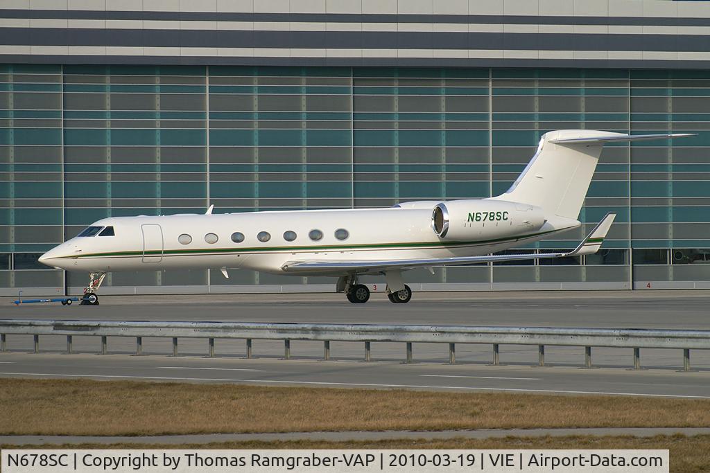 N678SC, 2008 Gulfstream Aerospace GV-SP (G550) C/N 5224, Harrow Enterprises Gulfstream 550