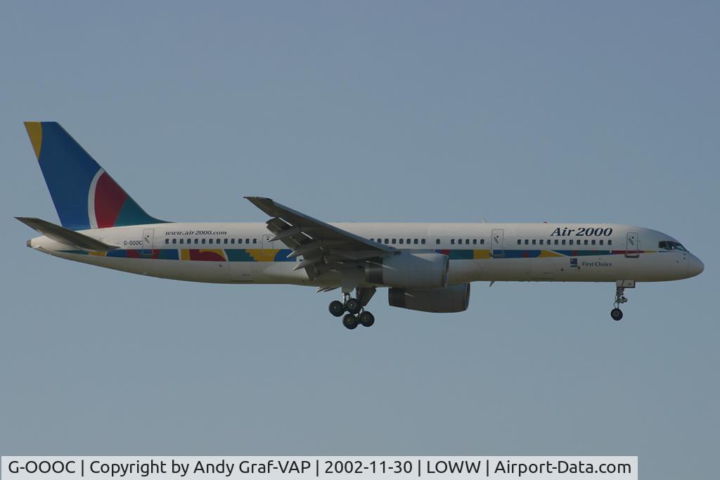 G-OOOC, 1988 Boeing 757-28A C/N 24017, Air 2000 757-200