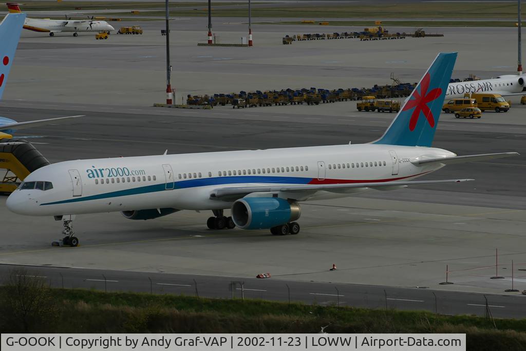 G-OOOK, 1991 Boeing 757-236 C/N 25054, Air 2000 757-200
