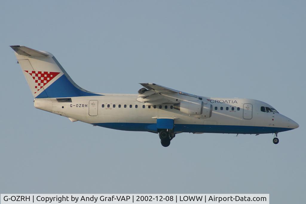G-OZRH, 1985 British Aerospace BAe.146-200 C/N E2047, Croatia Airlines Bae146