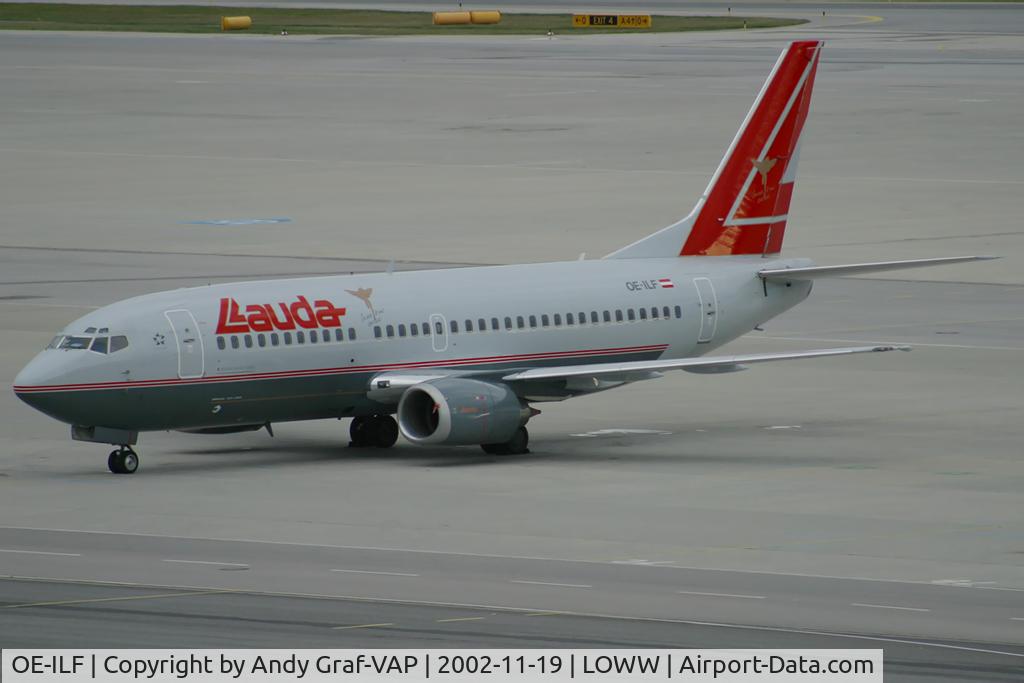 OE-ILF, 1986 Boeing 737-3Z9 C/N 23601/1254, Lauda Air 737-300