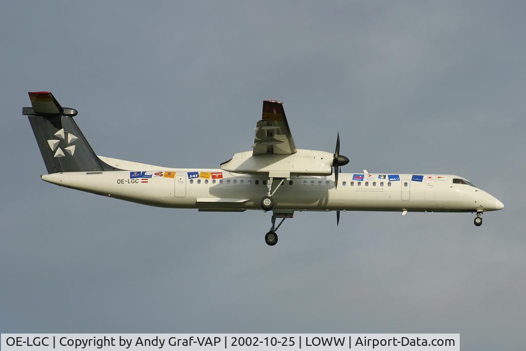 OE-LGC, 2000 De Havilland Canada DHC-8-402Q Dash 8 C/N 4026, Austrian Arrows DHC 8-400