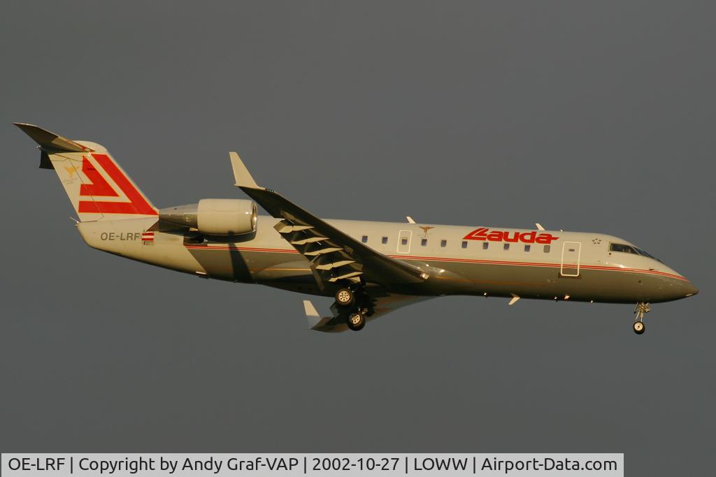 OE-LRF, 1995 Canadair CRJ-100LR (CL-600-2B19) C/N 7061, Lauda Air CRJ