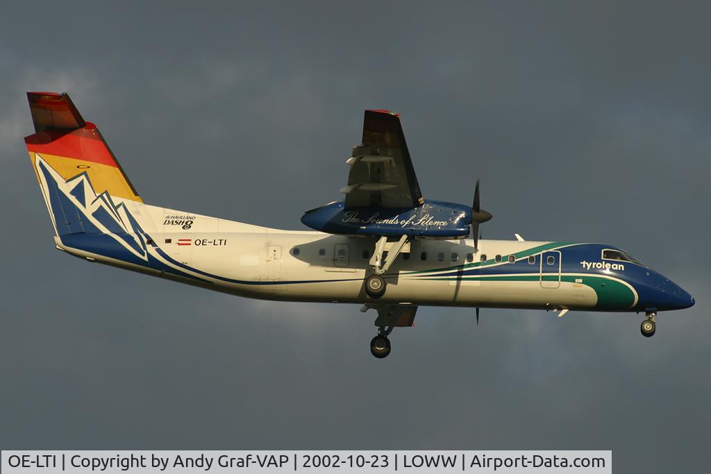 OE-LTI, 1997 De Havilland Canada DHC-8-314Q Dash 8 C/N 466, Tyrolean Airways DHC 8-300