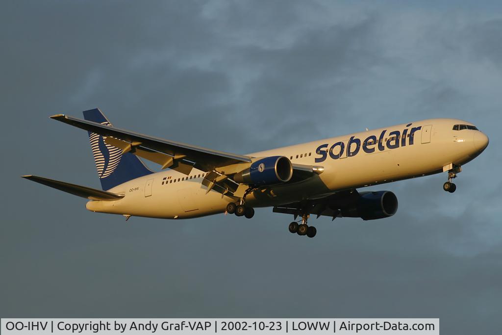 OO-IHV, 2000 Boeing 767-3BG/ER C/N 30564, Sobelair 767-300