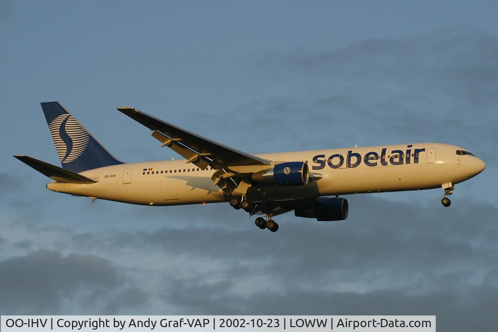 OO-IHV, 2000 Boeing 767-3BG/ER C/N 30564, Sobelair 767-300