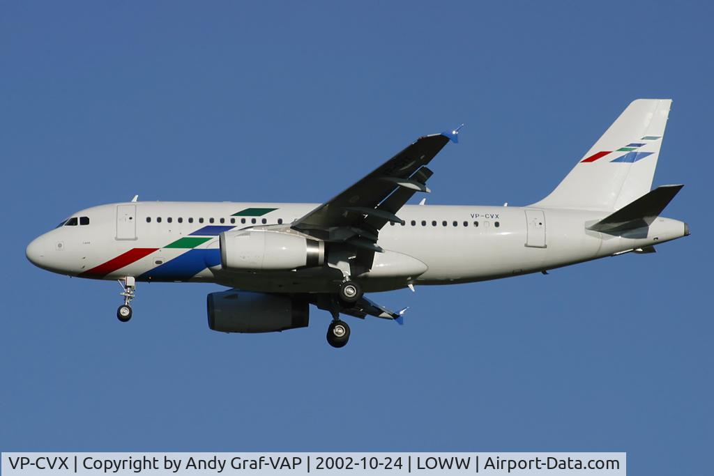 VP-CVX, 2000 Airbus ACJ319 (A319-133/CJ) C/N 1212, A319