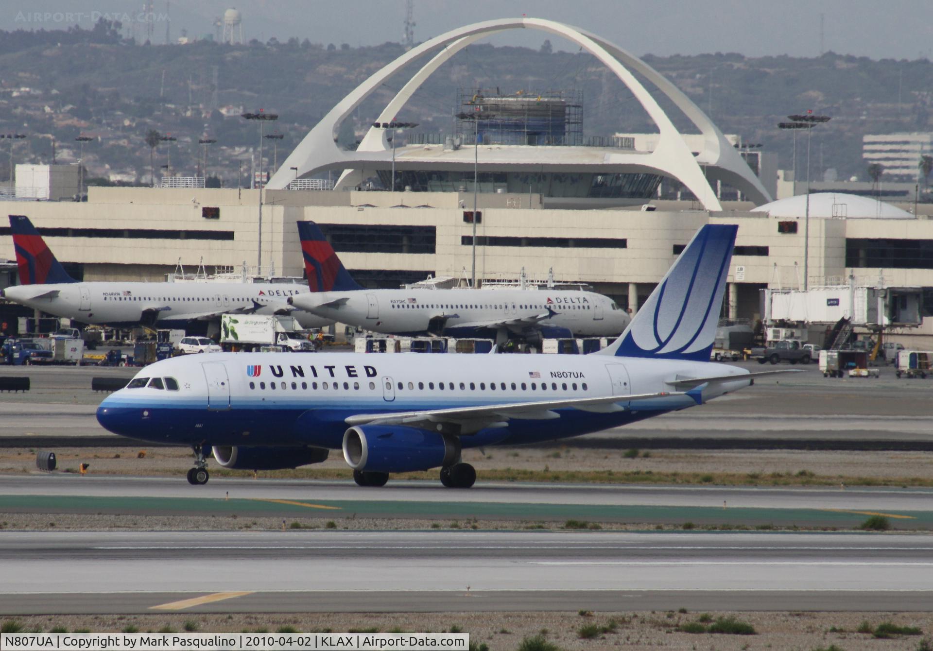 N807UA, 1998 Airbus A319-131 C/N 798, Airbus A319