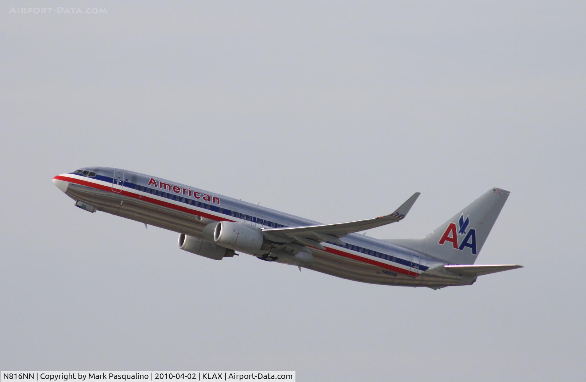 N816NN, 2009 Boeing 737-823 C/N 31081, Boeing 737-800