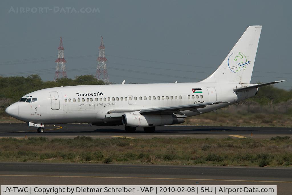 JY-TWC, Boeing 737-2T4C C/N 23065, Transworld Boeing 737-200