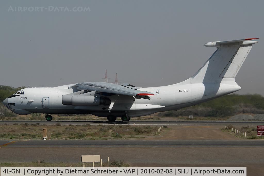 4L-GNI, 1984 Ilyushin Il-76TD C/N 0093495863, Iljuschin 76