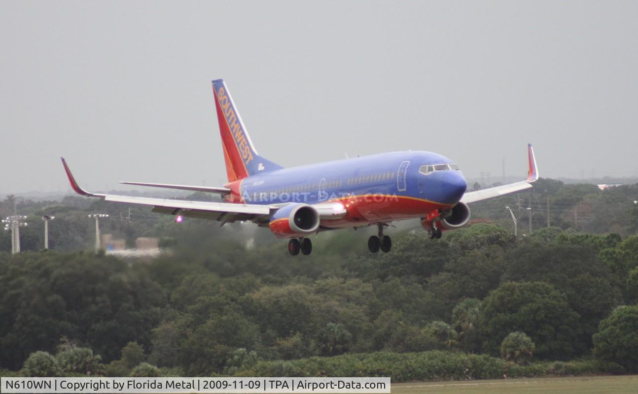 N610WN, 1995 Boeing 737-3H4 C/N 27696, Southwest 737-300