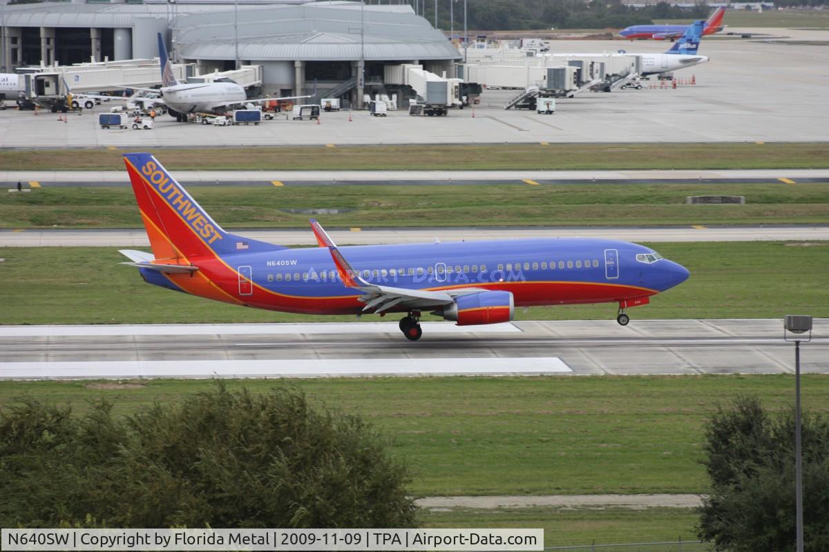N640SW, 1996 Boeing 737-3H4 C/N 27713, Southwest 737-300