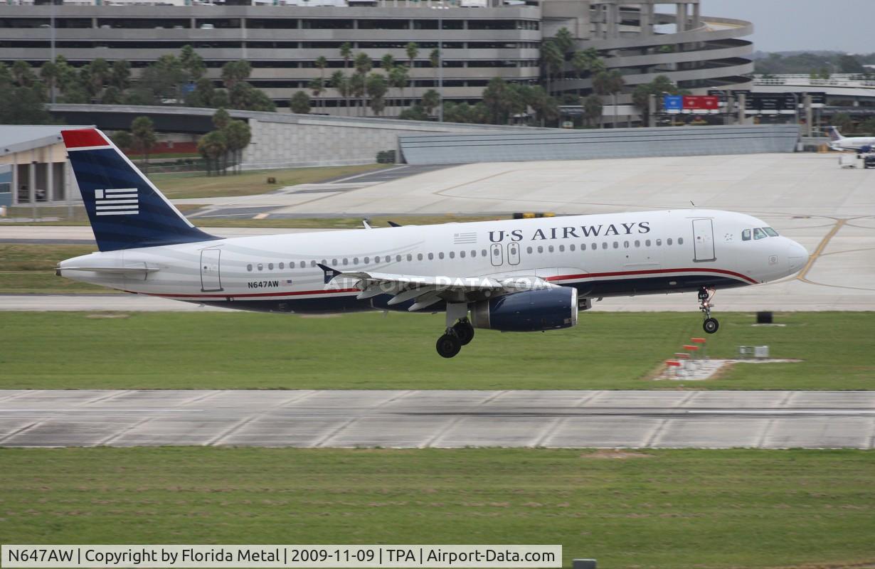 N647AW, 1997 Airbus A320-232 C/N 762, US Airways A320